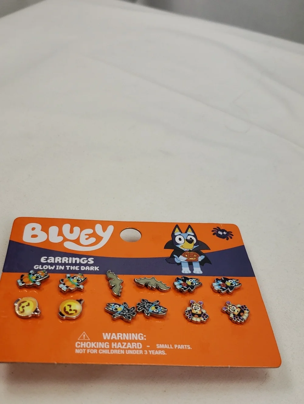 Bluey Kids Earrings Set NWT